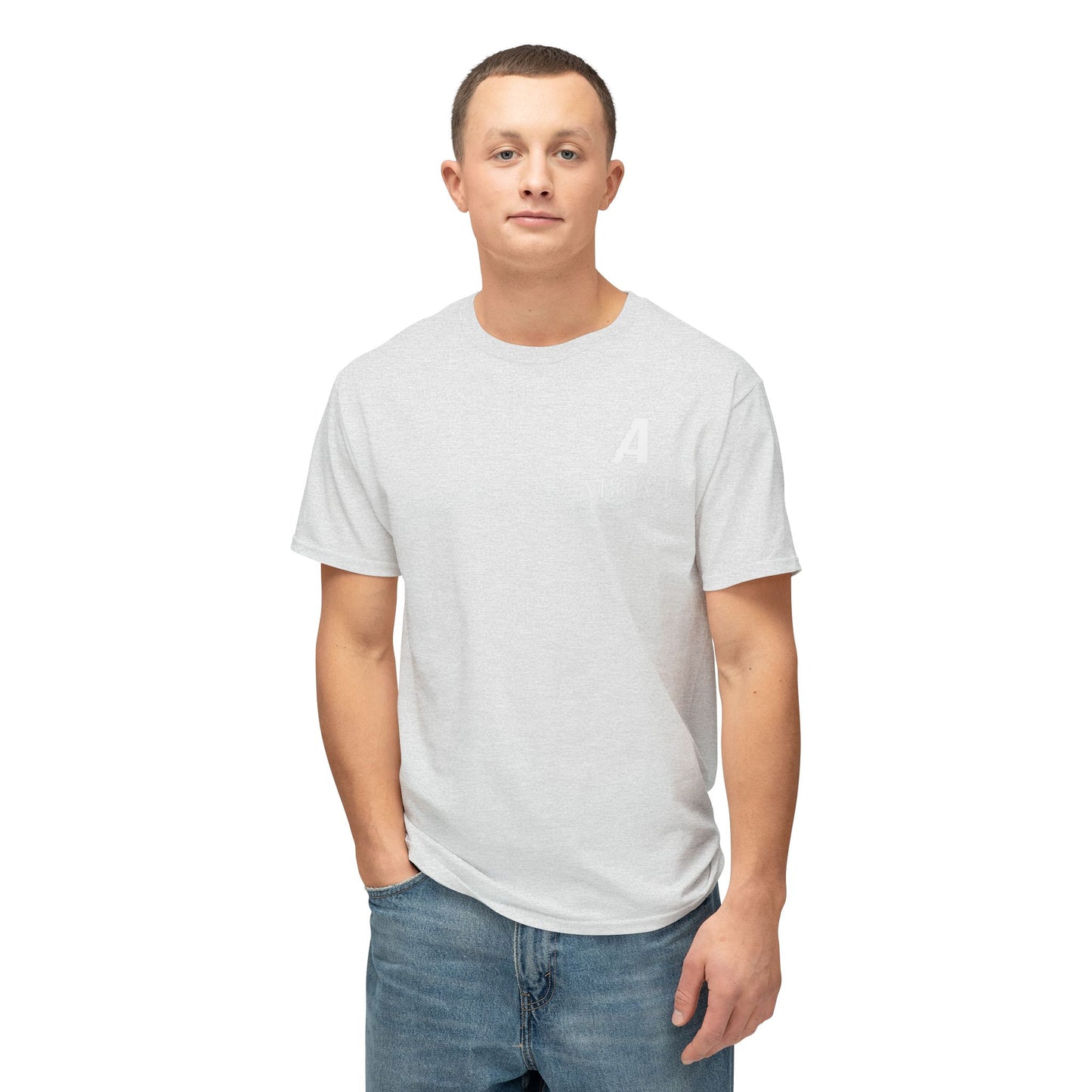 Men's White Tee - Soft Material Unisex HD Cotton™ T-shirt